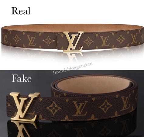 real vs fake white louis vuitton belt|counterfeit louis vuitton belts.